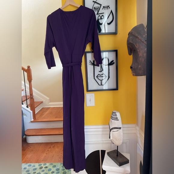 Lane Bryant Purple Jumpsuit Size 14/16W NWT - Picture 3 of 7